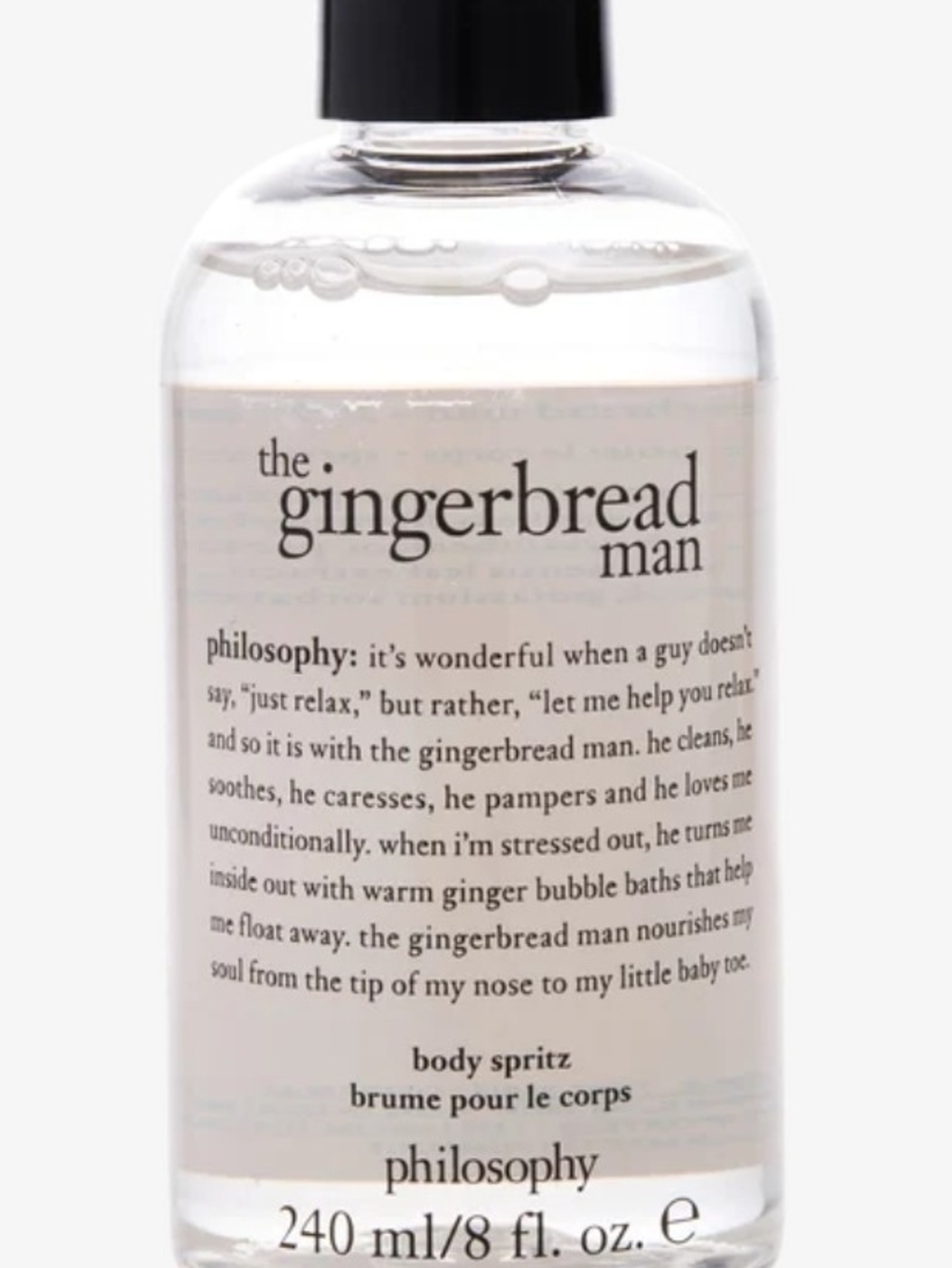 Philosophy The Gingerbread Man Body Spritz - 240 ml / 8 fl. oz. - Bundle 4/$30